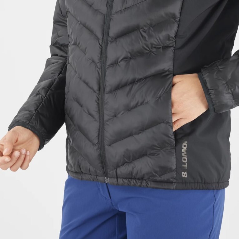 Salomon Outline Primaloft Women's Insulated Jackets Black | CA 92L43
